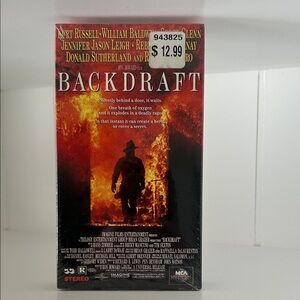 Backdraft VHS New/Sealed